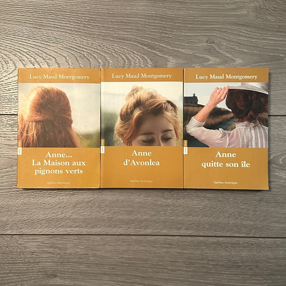 Anne of Green Gables Series 1-3 French Version